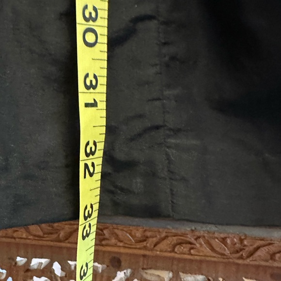 🚺 GAP silk blend black halter dress with cream chevron pattern - Picture 12 of 13